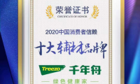 千年舟板材榮膺&ldquo;2020中國消費(fèi)者信賴十大家居品牌&rdquo;稱號(hào)