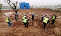 徐州軌道SGTJ6111項目攜手徐州地鐵開展植樹活動