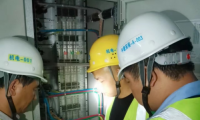 奮斗迎國慶|中建安裝南方公司參建的佛山瓏裕商業中心項目順利完成通電調試