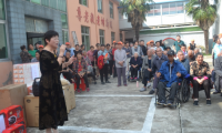 常州愛心企業向丹陽導墅鎮敬老院捐贈五萬元愛心物資