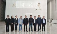 蘇州智慧倍增董事長(zhǎng)廖于鋒陪同襄陽(yáng)市市委常委，組織部部長(zhǎng)趙芝斌一行前往大族激光考察交流