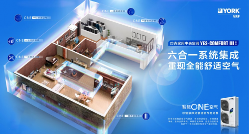 約克VRF一站式空氣處理方案，解鎖潔凈空氣新體驗