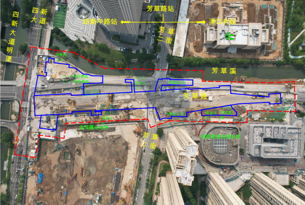 抓住每年僅兩次停電機(jī)會(huì)，12號(hào)線地鐵站建設(shè)又有新進(jìn)展