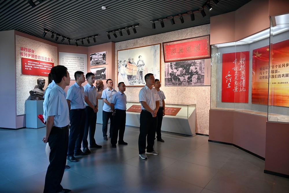 信豐西收費(fèi)所黨支部：重溫長岡調(diào)查 弘揚(yáng)求真精神