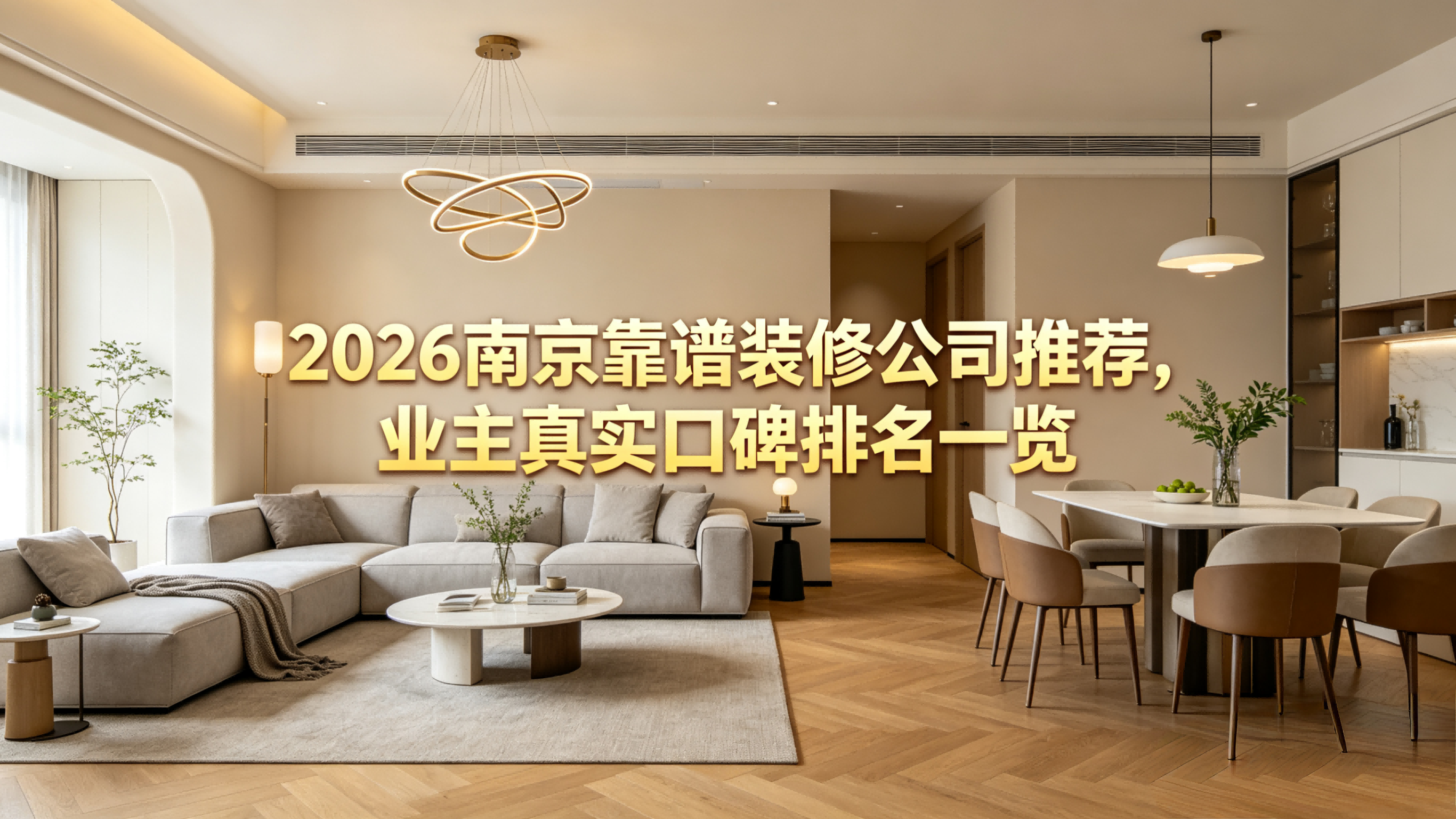 2026南京靠譜裝修公司推薦，業主真實口碑排名一覽