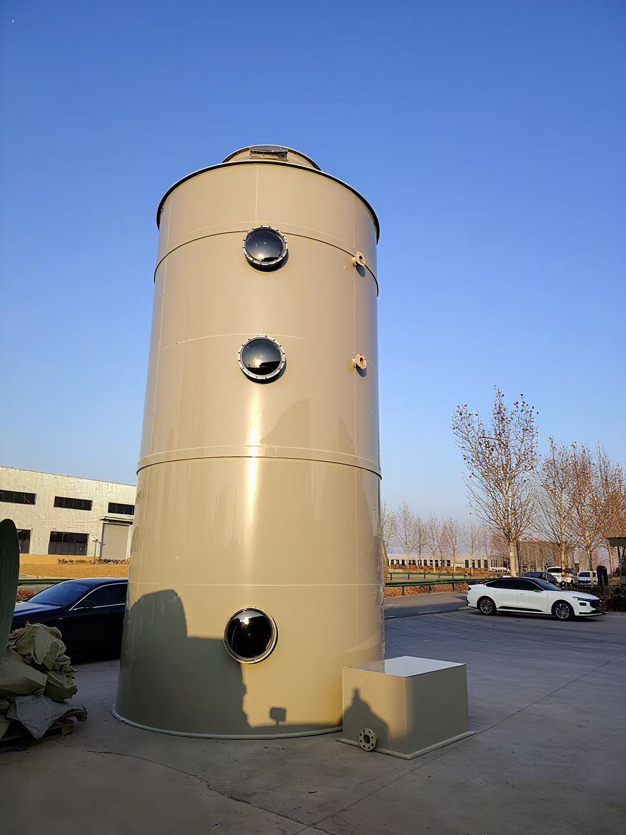 滁州PP噴淋塔精密凈化解決方案解析